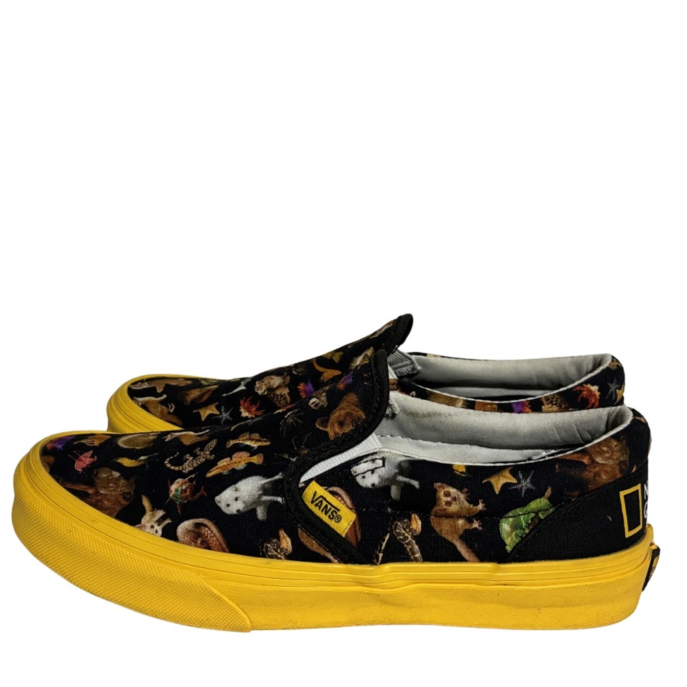 RARE Vans Limited Edition National Geographic Women 6.5/Big Kids 5 - Picture 6 of 11